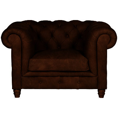 Halo Earle Chesterfield Armchair Old Saddle Nut Halo Earle Chesterfield Armchair Old Saddle Nut